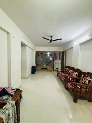 Living Room in 2 BHK Apartment at Sumeru Devarshi Complex, Narhe – for Rent