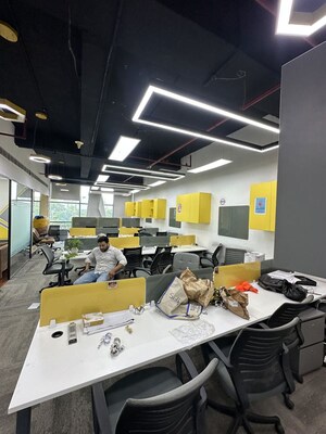 Team Area in  Office Space at Spaze ITech Park, Sector 49 – for Rent