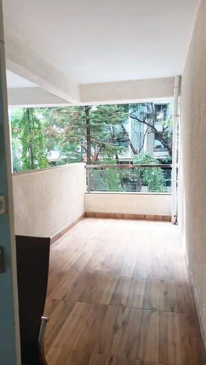 Balcony in 3 BHK Apartment at Sai Simran Apartment, Aundh – for Rent
