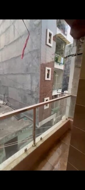 Balcony in 3 BHK Builder Floor at Vijay Enclave – for Sale