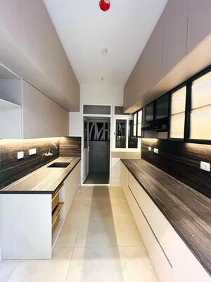 Kitchen in 3.5 BHK Apartment at Meridian Park At The Prestige City, Sarjapur Road – for Rent