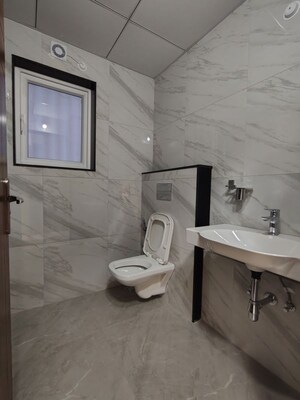 Bathroom in 3 BHK Apartment at My Home Sayuk, Tellapur – for Rent