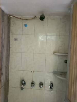 Bathroom in 1 RK Apartment at Ashirwad CHS Andheri East, Andheri East – for Rent